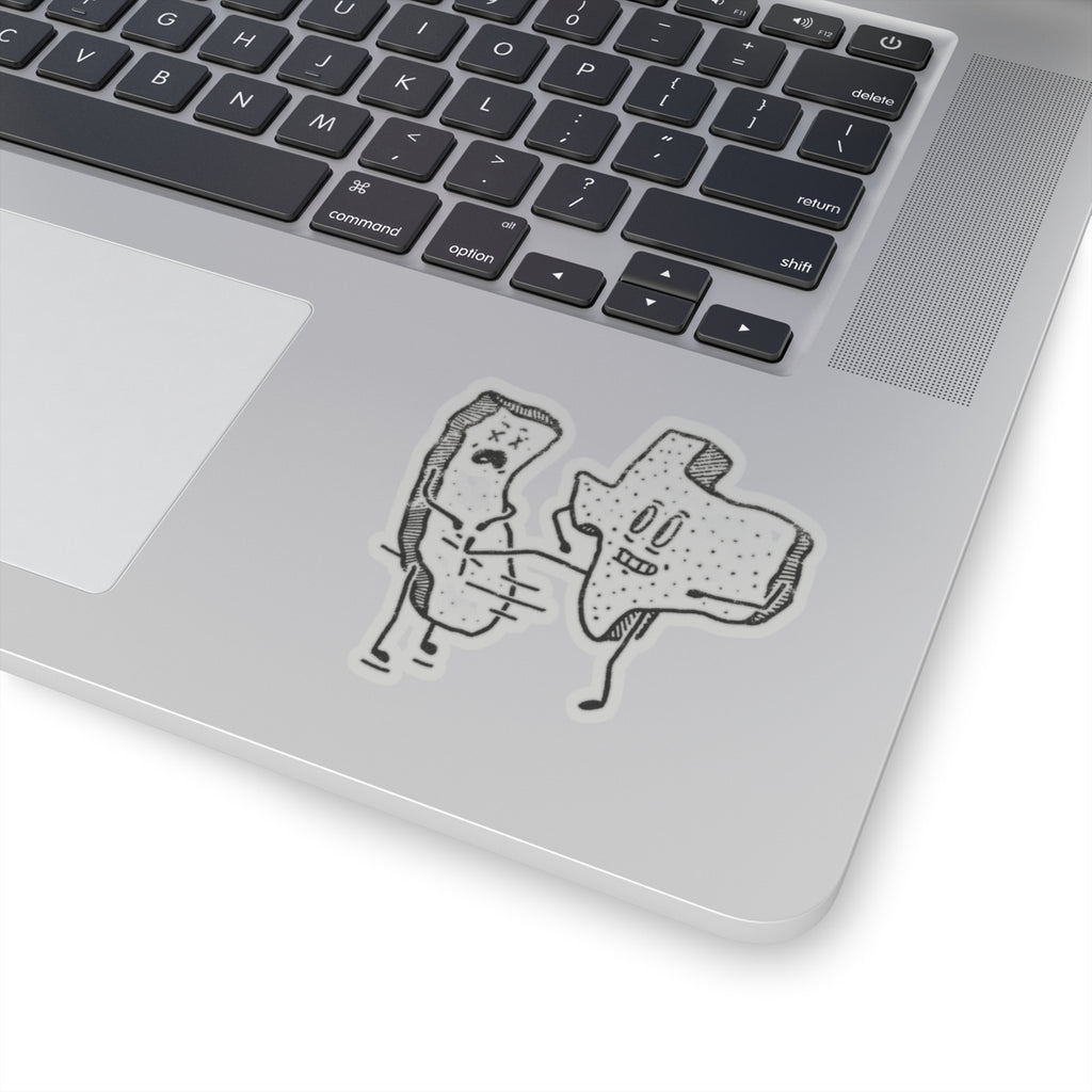 Texas v California - Kiss-Cut Sticker
