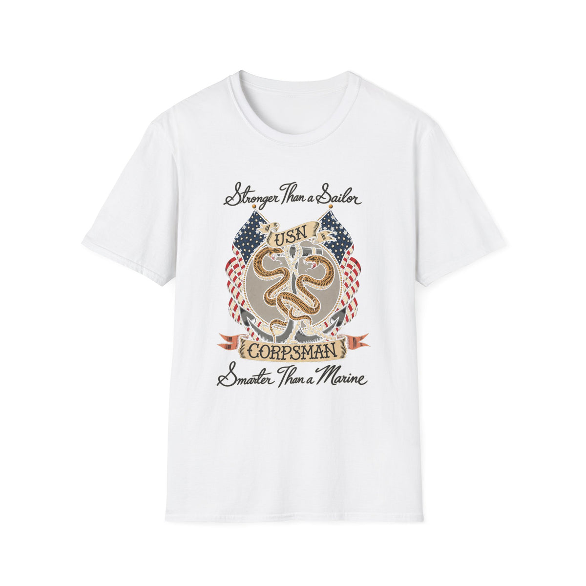 Corpsman Pride Crest - Classic Tee