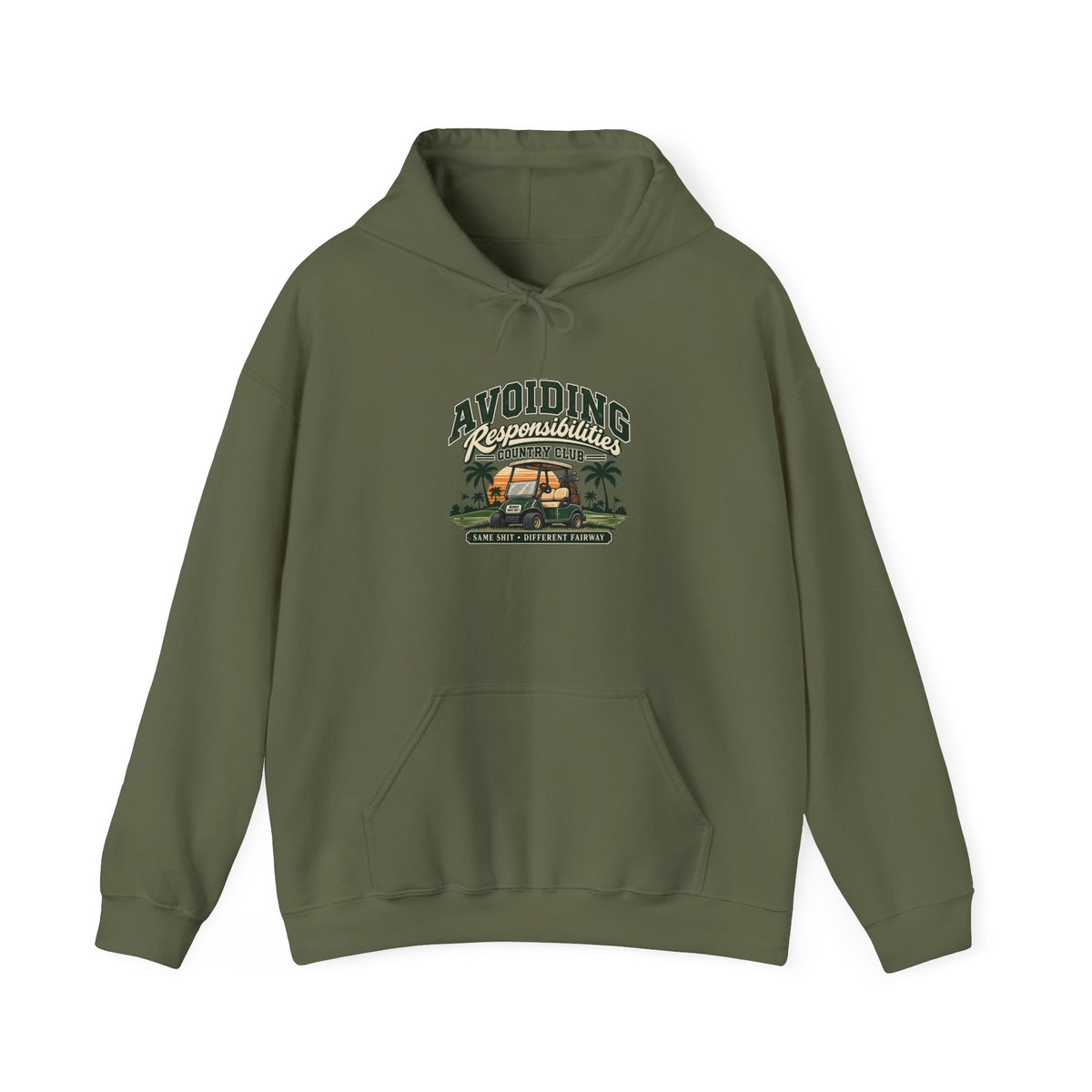 Avoiding Responsibility Country Club - Hoodie