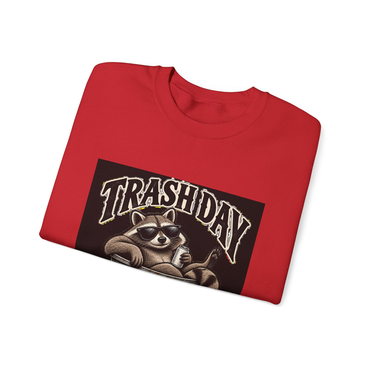 Trash Day Rest Day - Crewneck Sweatshirt