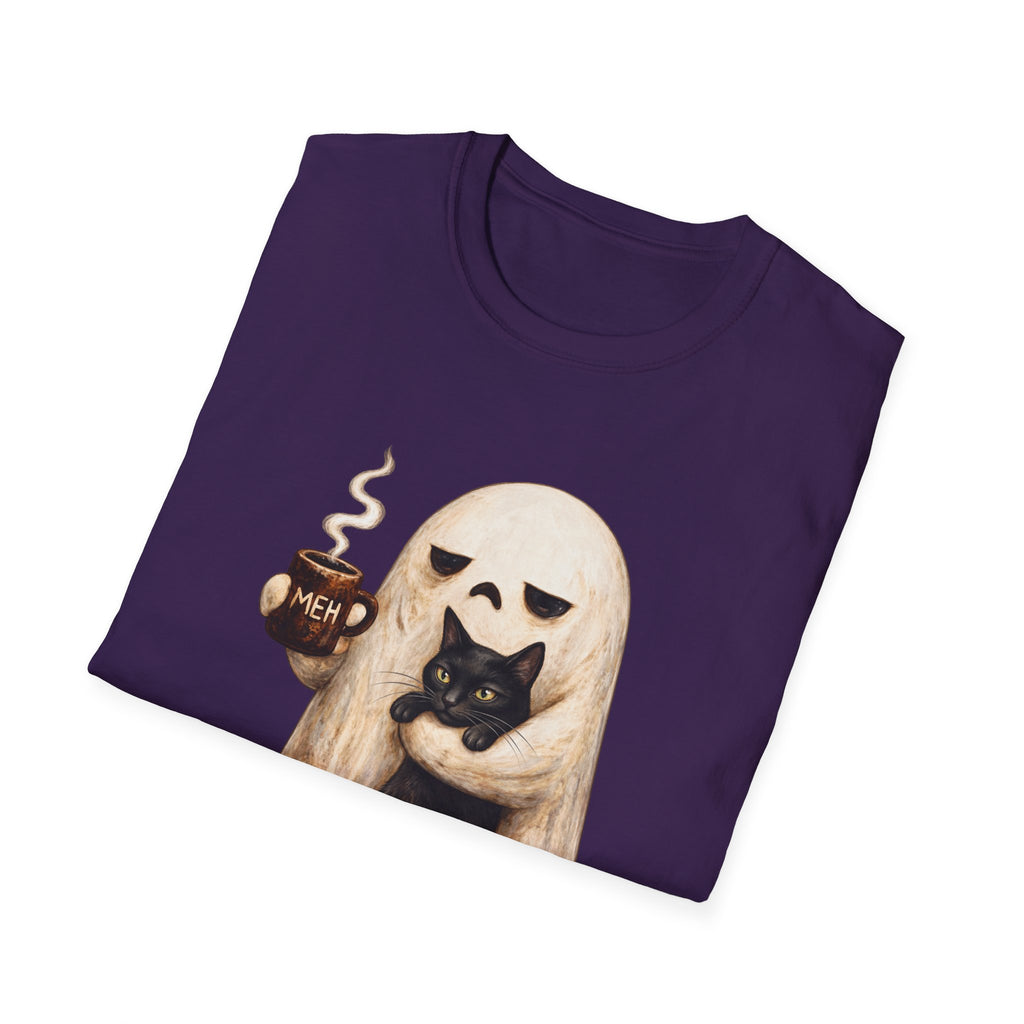 Meh Ghost and Black Cat - Classic Tee
