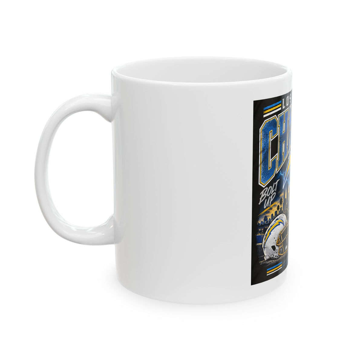 Los Angeles Chargers Bolt Up - Ceramic Mug 11oz and 15oz