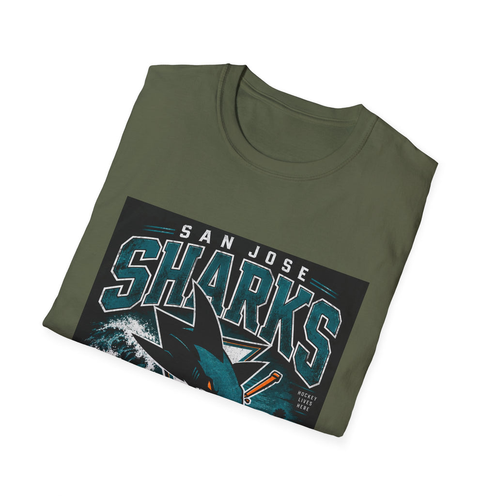 Sharks Wave Hockey Tee - Classic Tee
