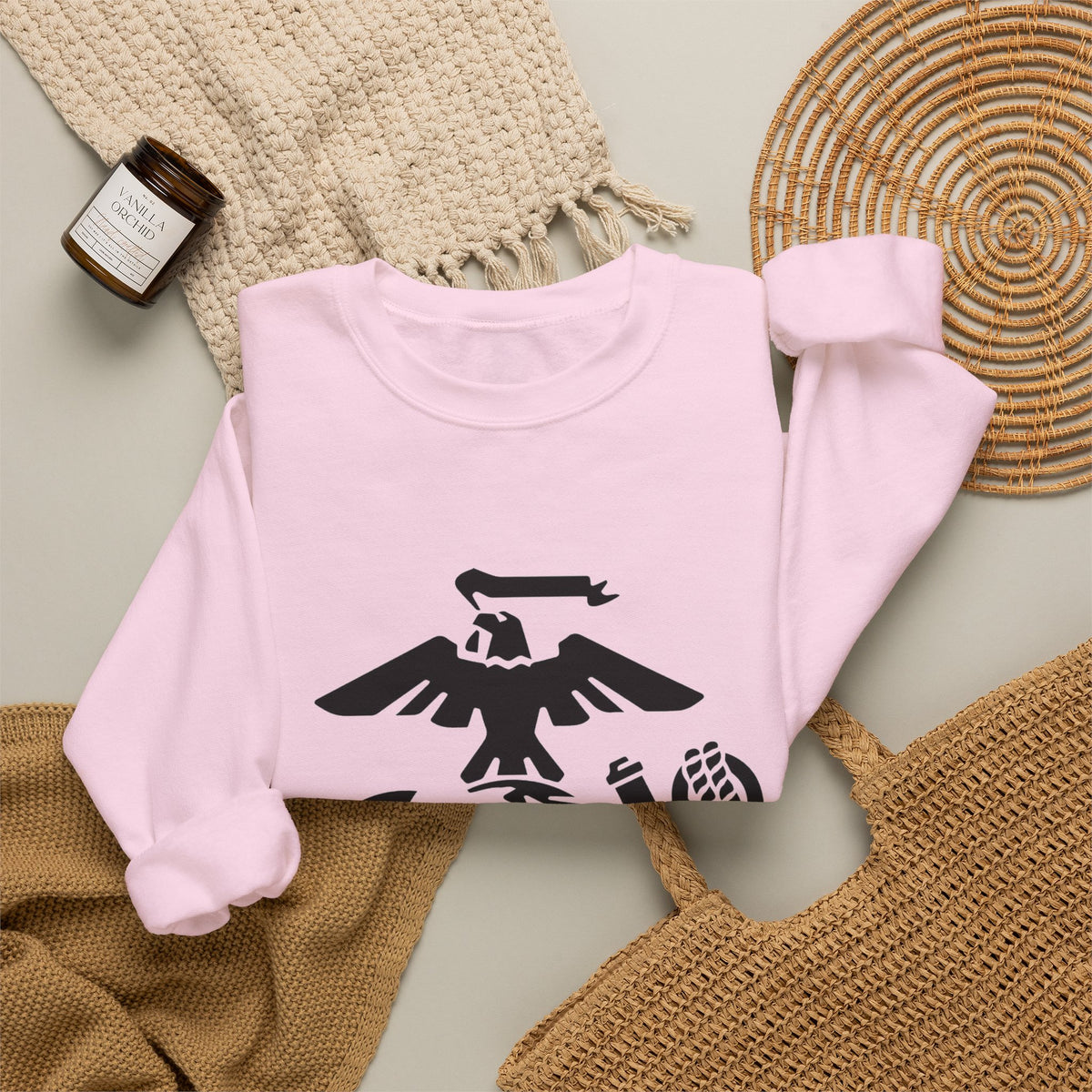 Eagle, Globe & Anchor Emblem - Crewneck Sweatshirt