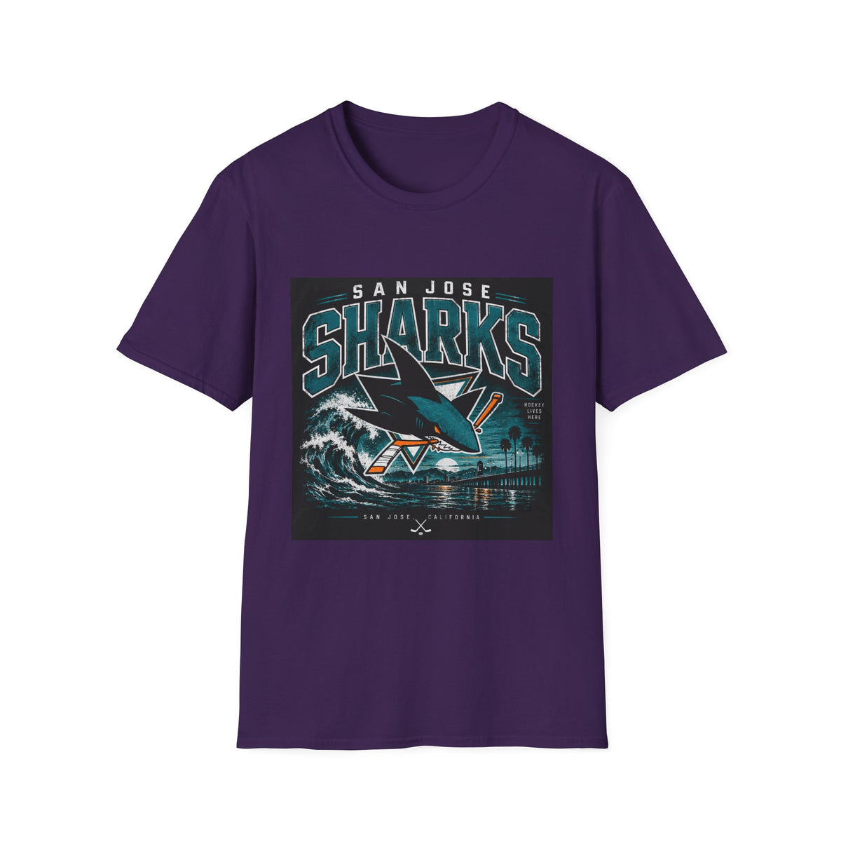 Sharks Wave Hockey Tee - Classic Tee