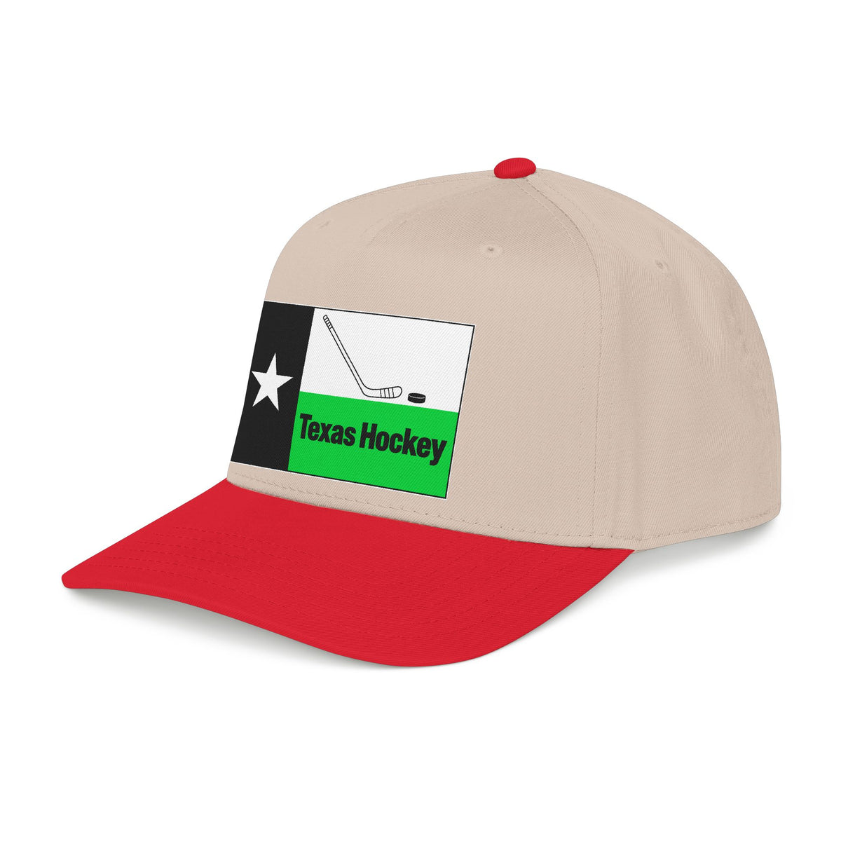 Texas Hockey Flag - OTTO Baseball Hat