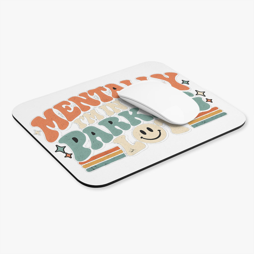 Secretly Plotting Dark Parking - Mouse Pad