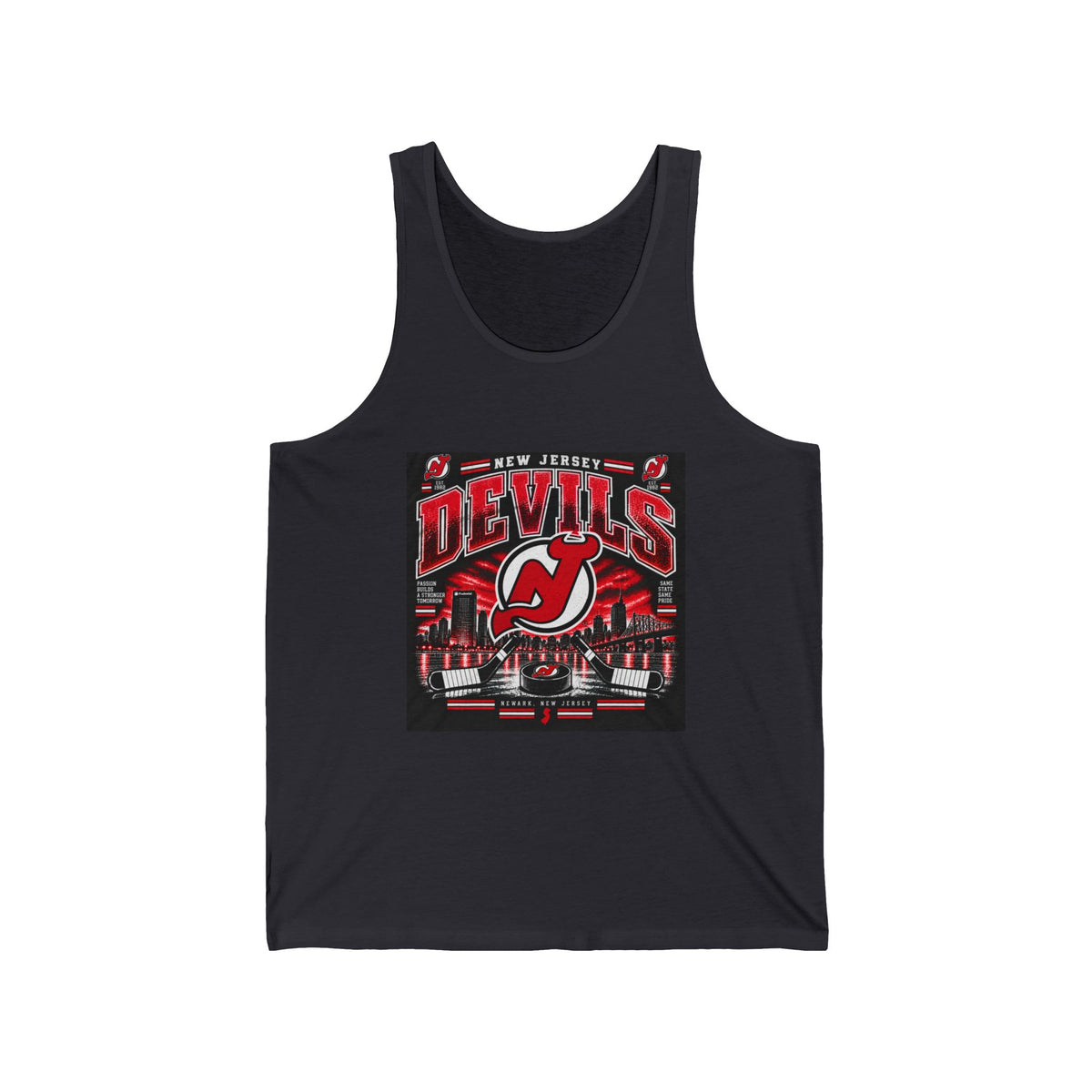 New Jersey Devils Pride - Athletic Tank