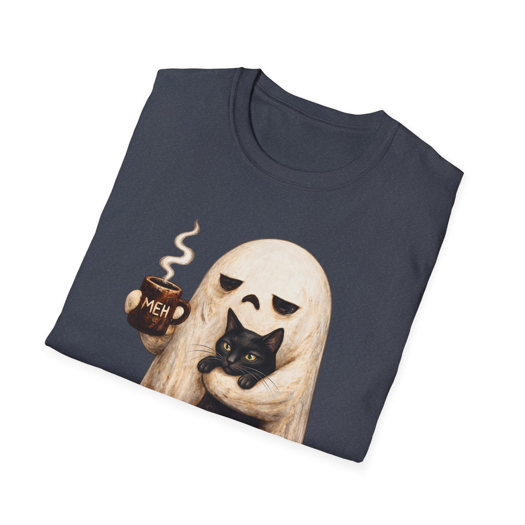 Meh Ghost and Black Cat - Classic Tee