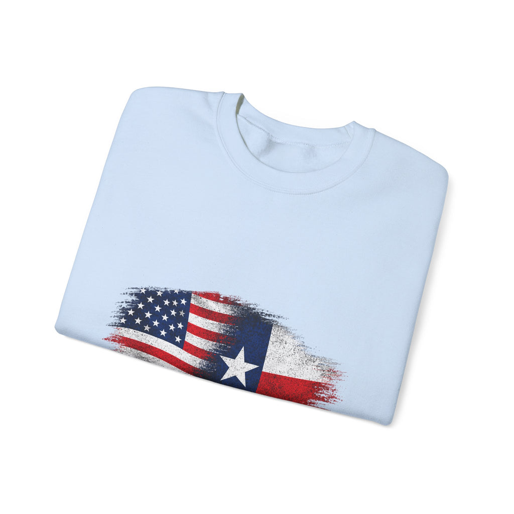American by Birth, Texan by Choice - Crewneck Sweatshirt