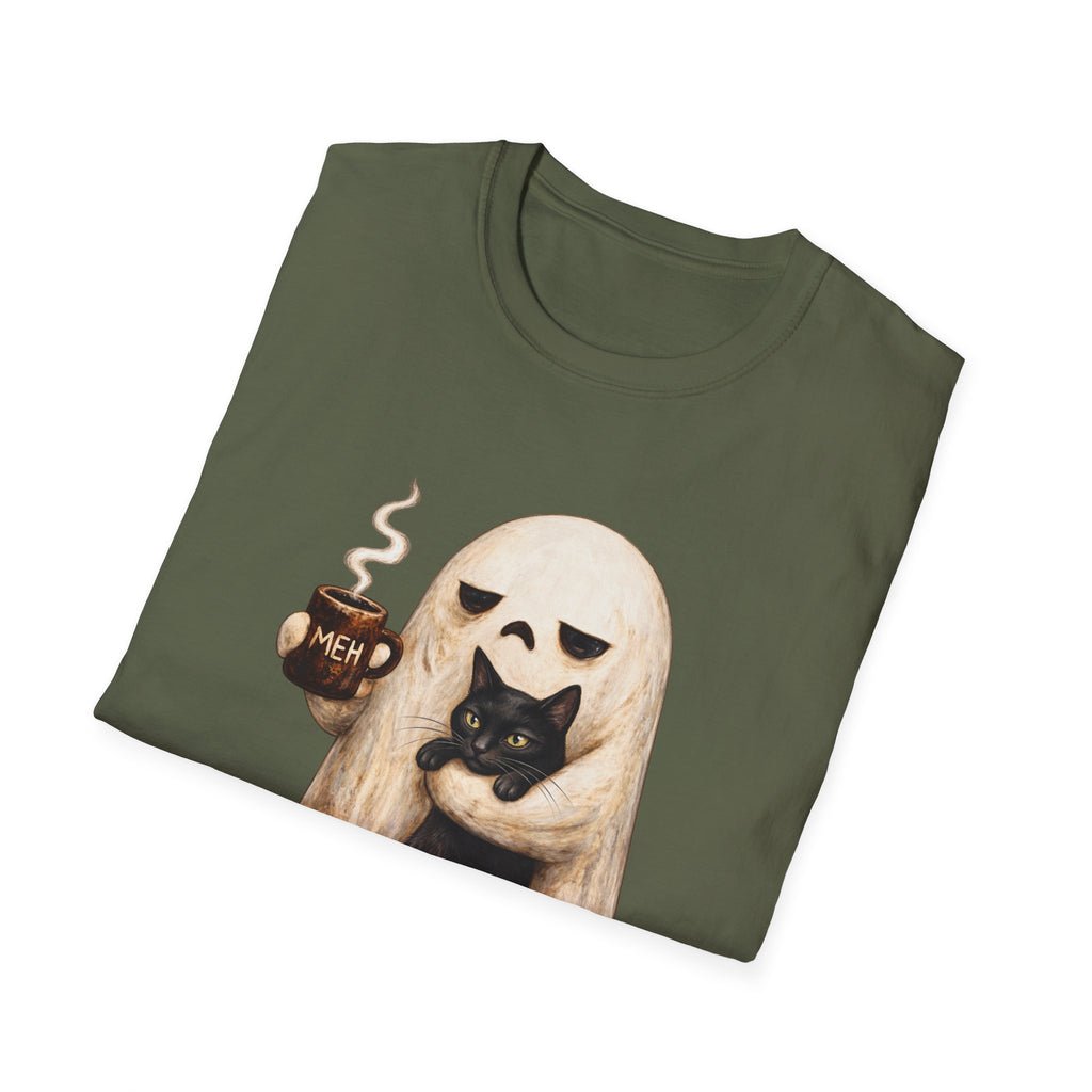 Meh Ghost and Black Cat - Classic Tee