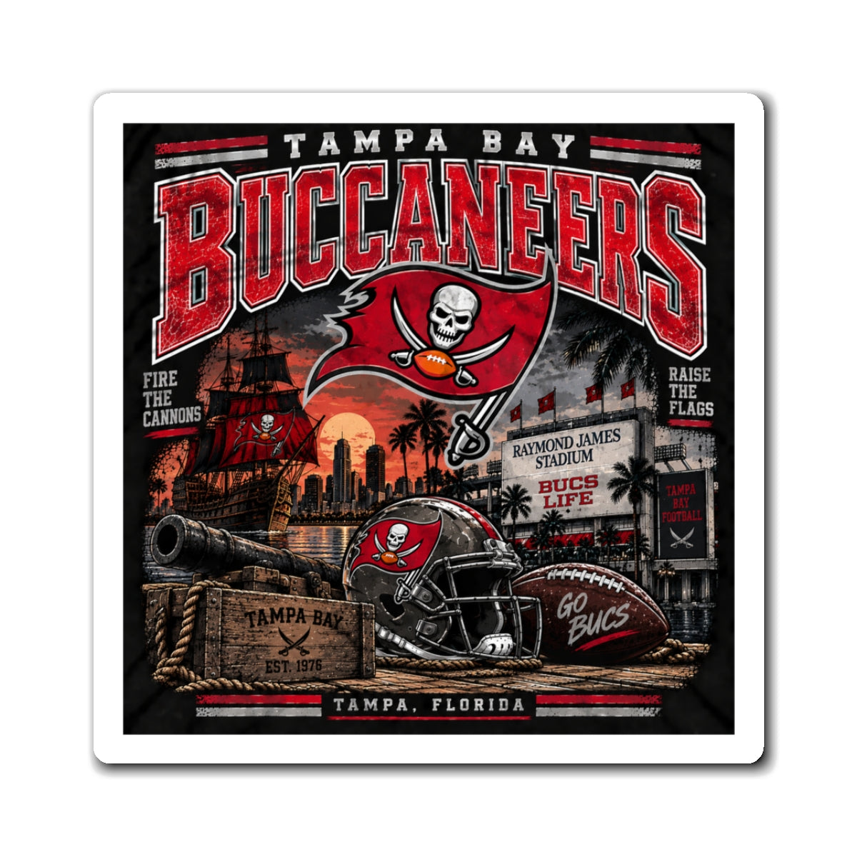 Tampa Bay Buccaneers - Magnet