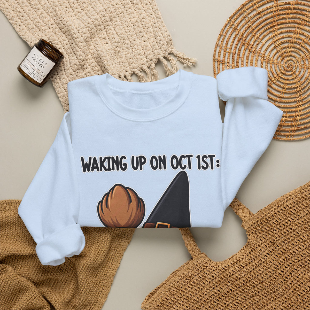 Waking Up On Oct 1st - Crewneck Sweatshirt