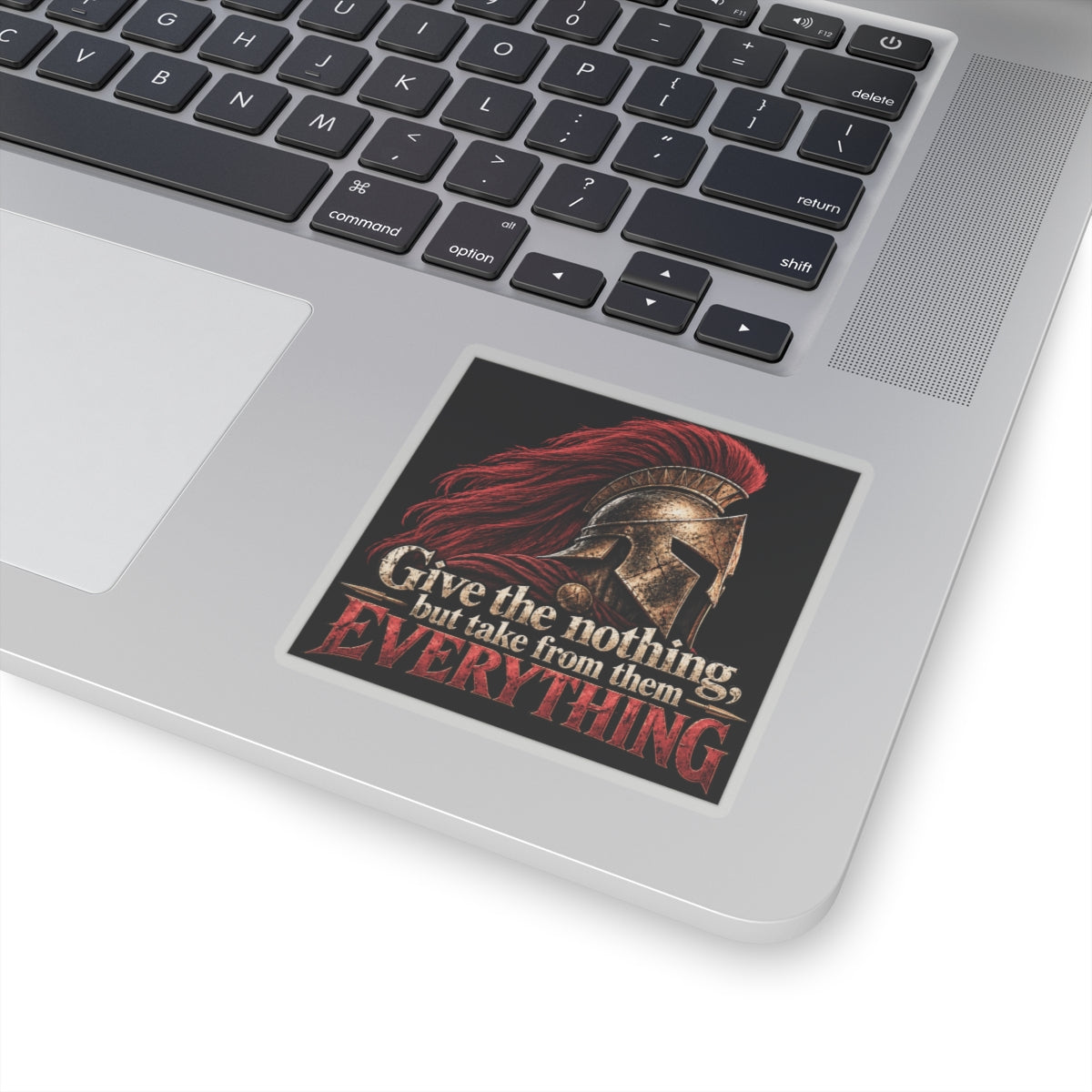 Spartan Helmet - Take Everything - Kiss-Cut Sticker