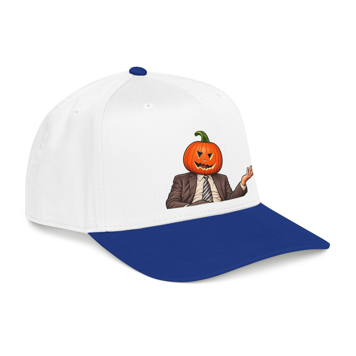 Pumpkin Head Office Cartoon - OTTO Baseball Hat