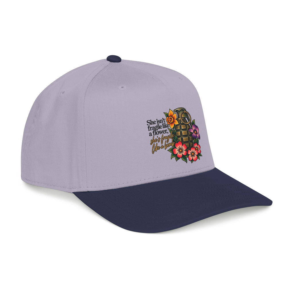 Fragile Like a Bomb - Floral Grenade - OTTO Baseball Hat