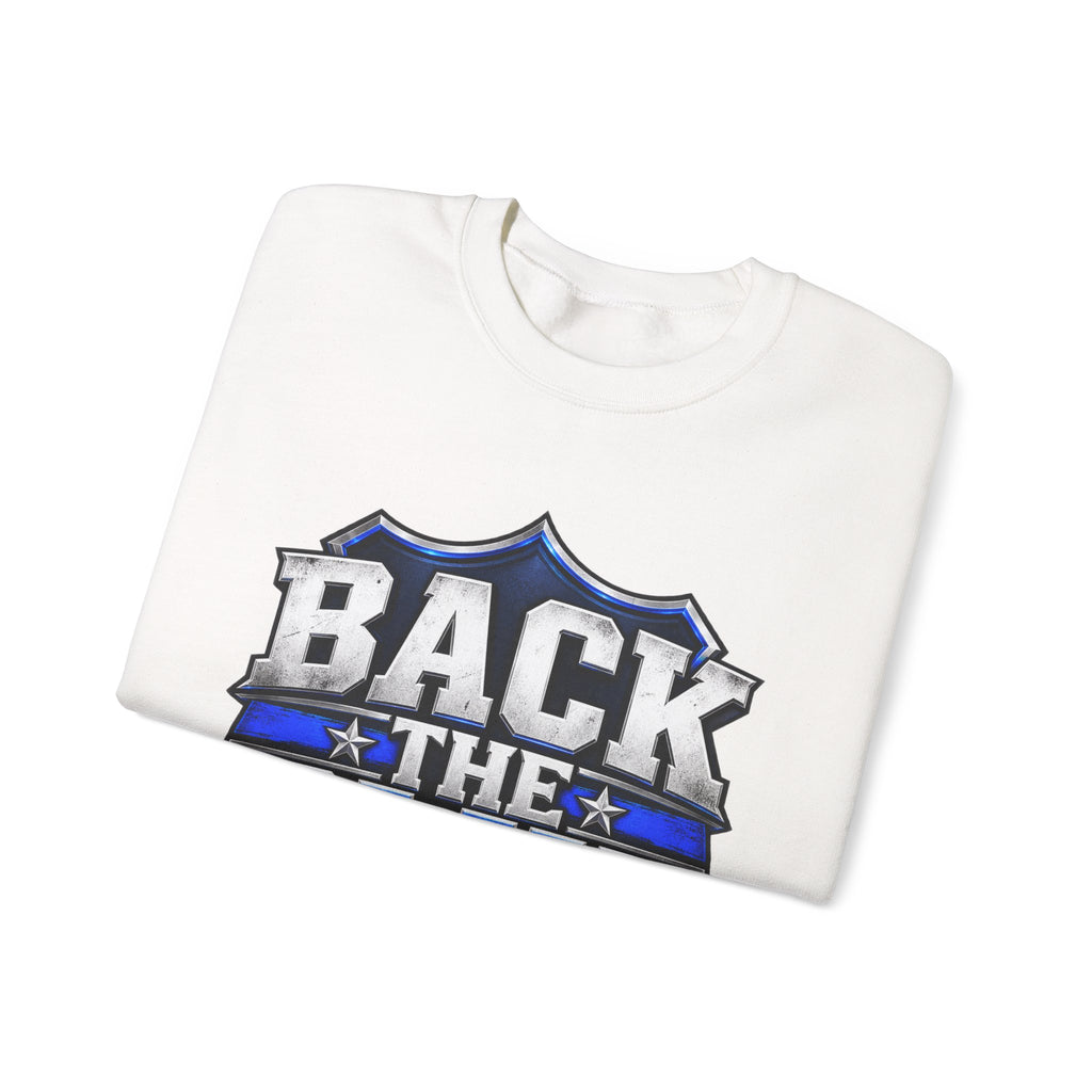 Back the Blue Shield - Crewneck Sweatshirt