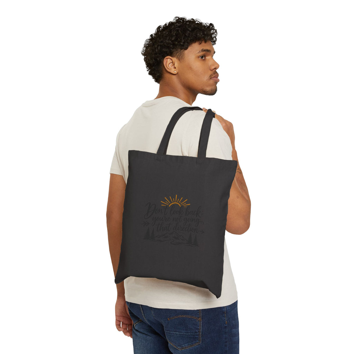 Don't Look Back - Canvas Tote