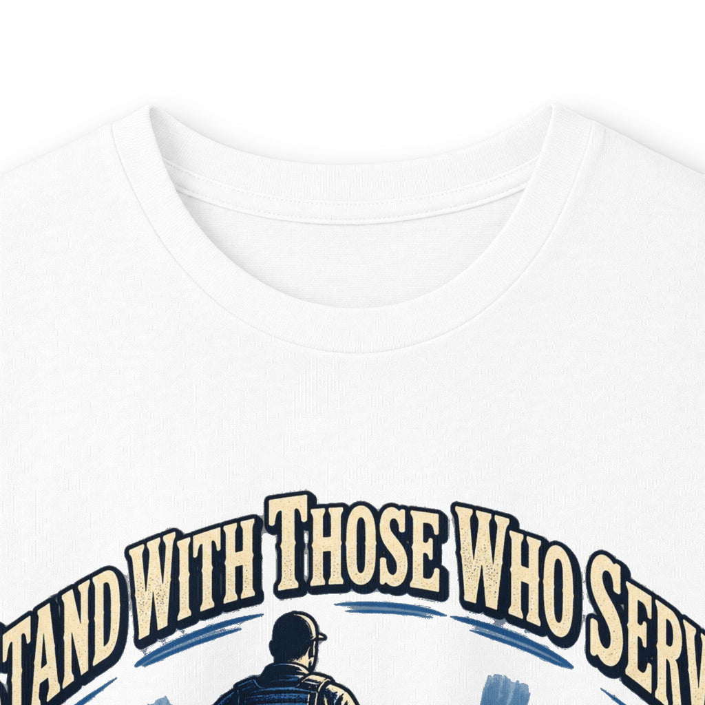 Stand With Those Who Serve Police K9 - Unisex Ultra Cotton Long Sleeve Tee