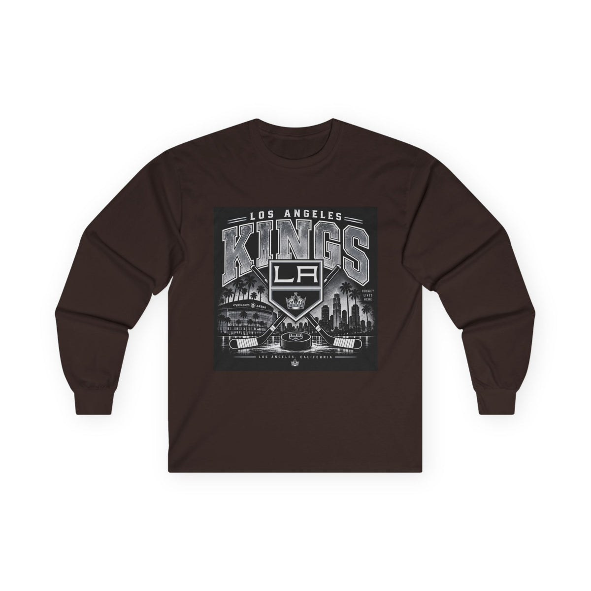 LA Kings Hockey Lives Here - Unisex Ultra Cotton Long Sleeve Tee