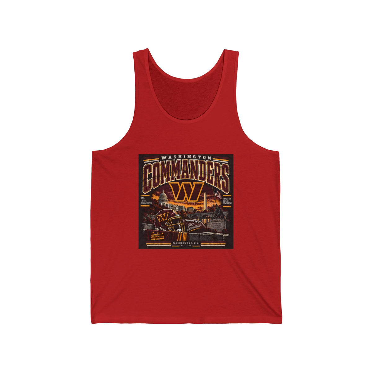 Washington Commanders Pride - Athletic Tank