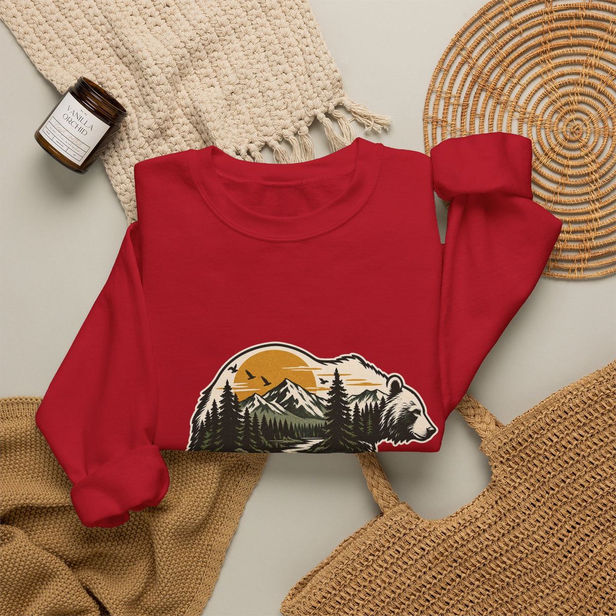 Explore More Bear - Crewneck Sweatshirt