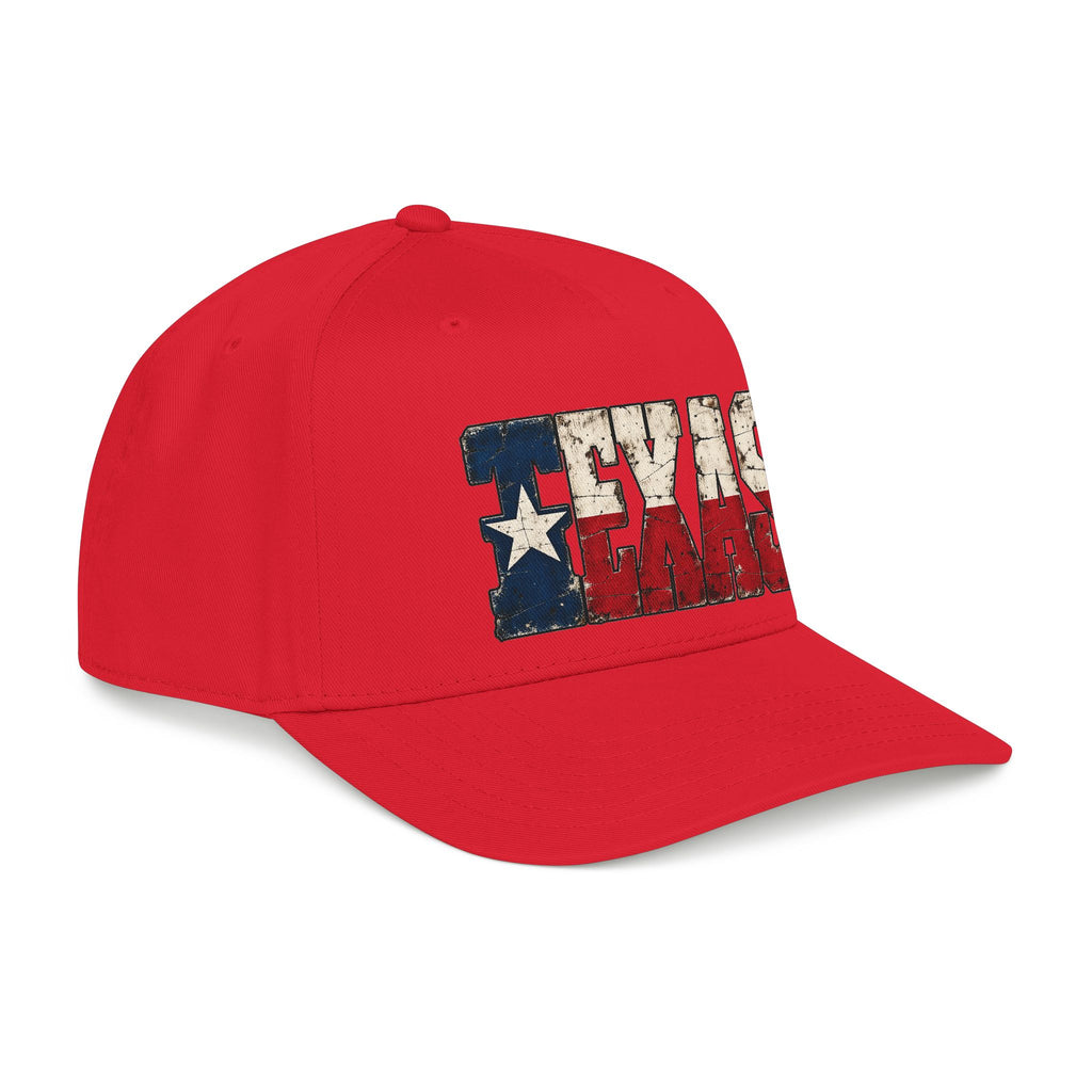 Texas Flag Block Letters - OTTO Baseball Hat