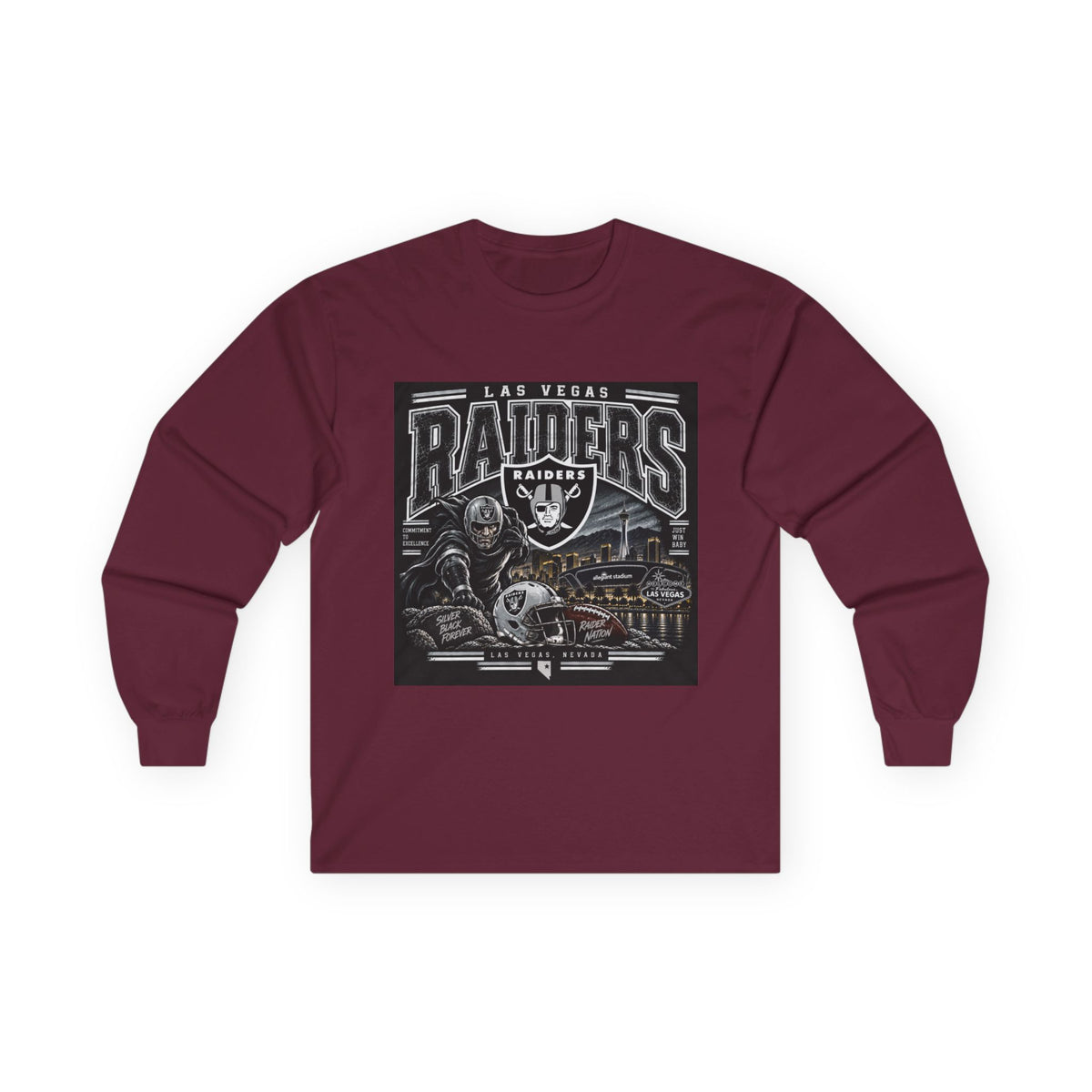 Las Vegas Raiders Nation - Unisex Ultra Cotton Long Sleeve Tee