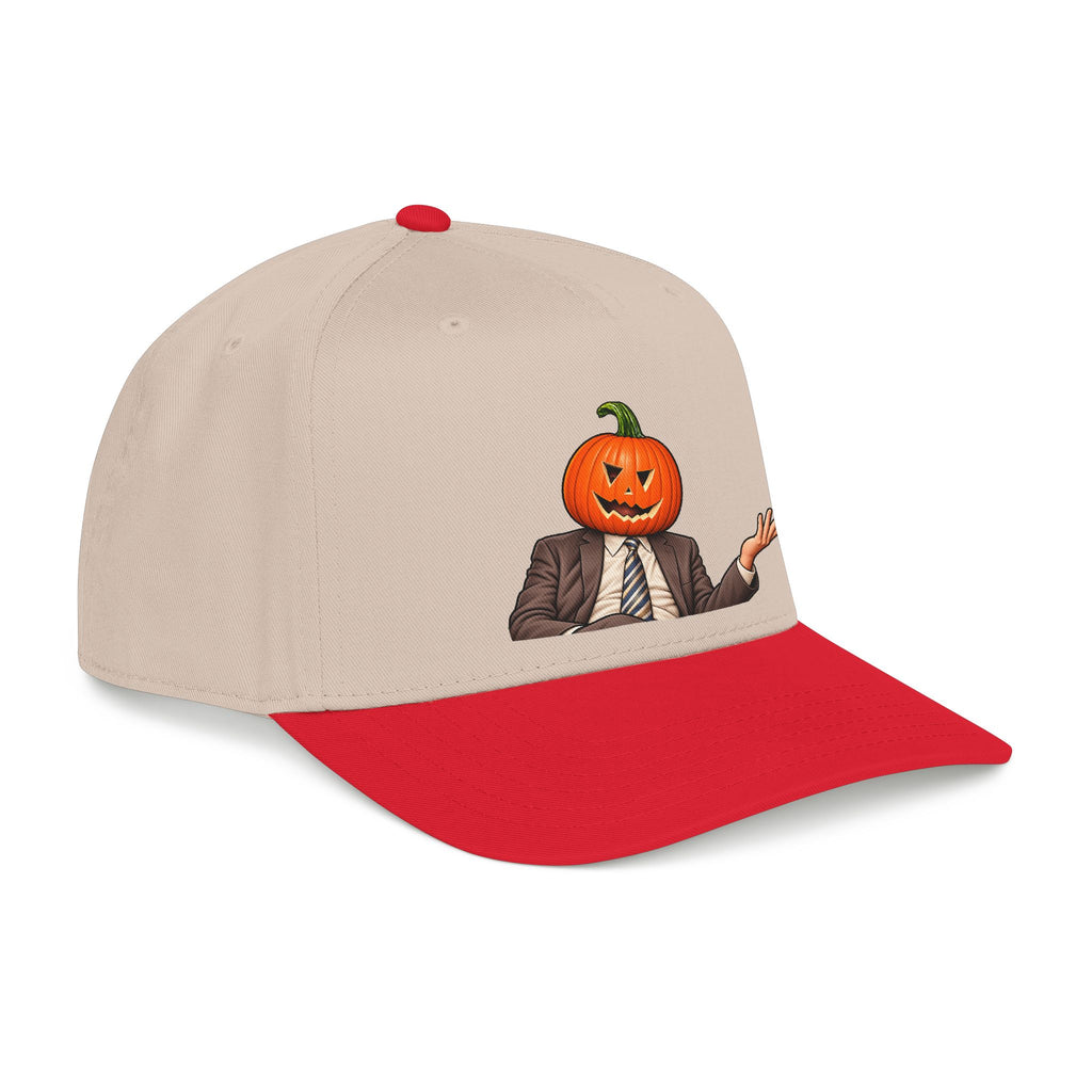 Pumpkin Head Office Cartoon - OTTO Baseball Hat