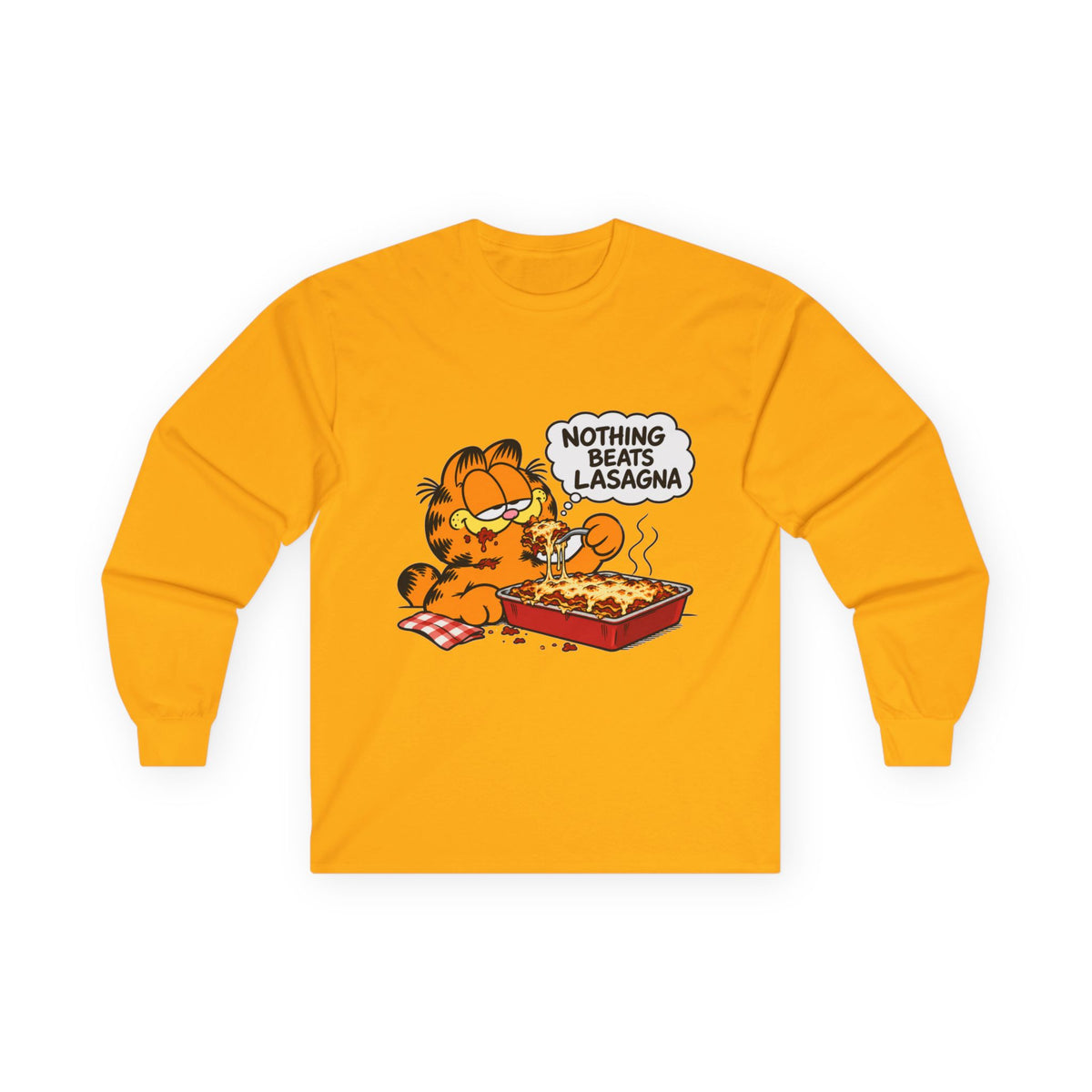 Nothing Beats Lasagna - Unisex Ultra Cotton Long Sleeve Tee