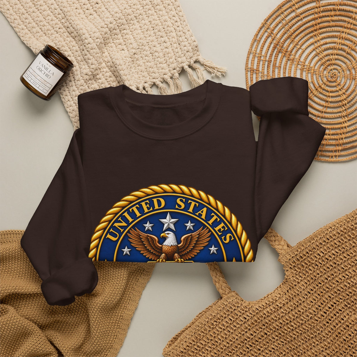 U.S. Air Force Emblem - Crewneck Sweatshirt