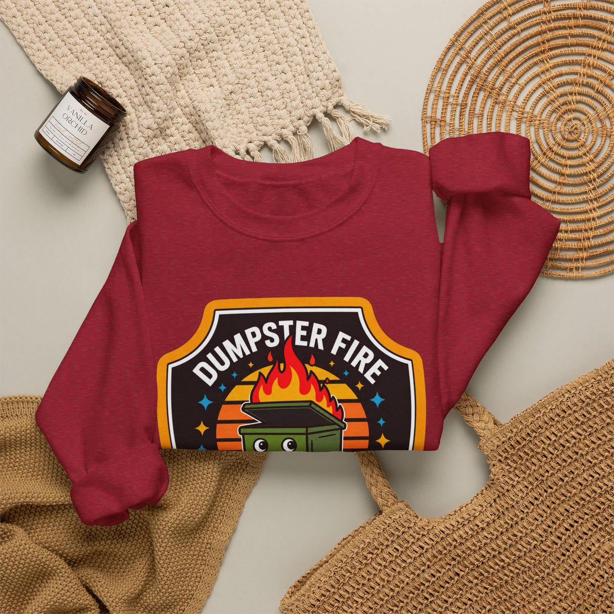 Dumpster Fire Response Team - Crewneck Sweatshirt