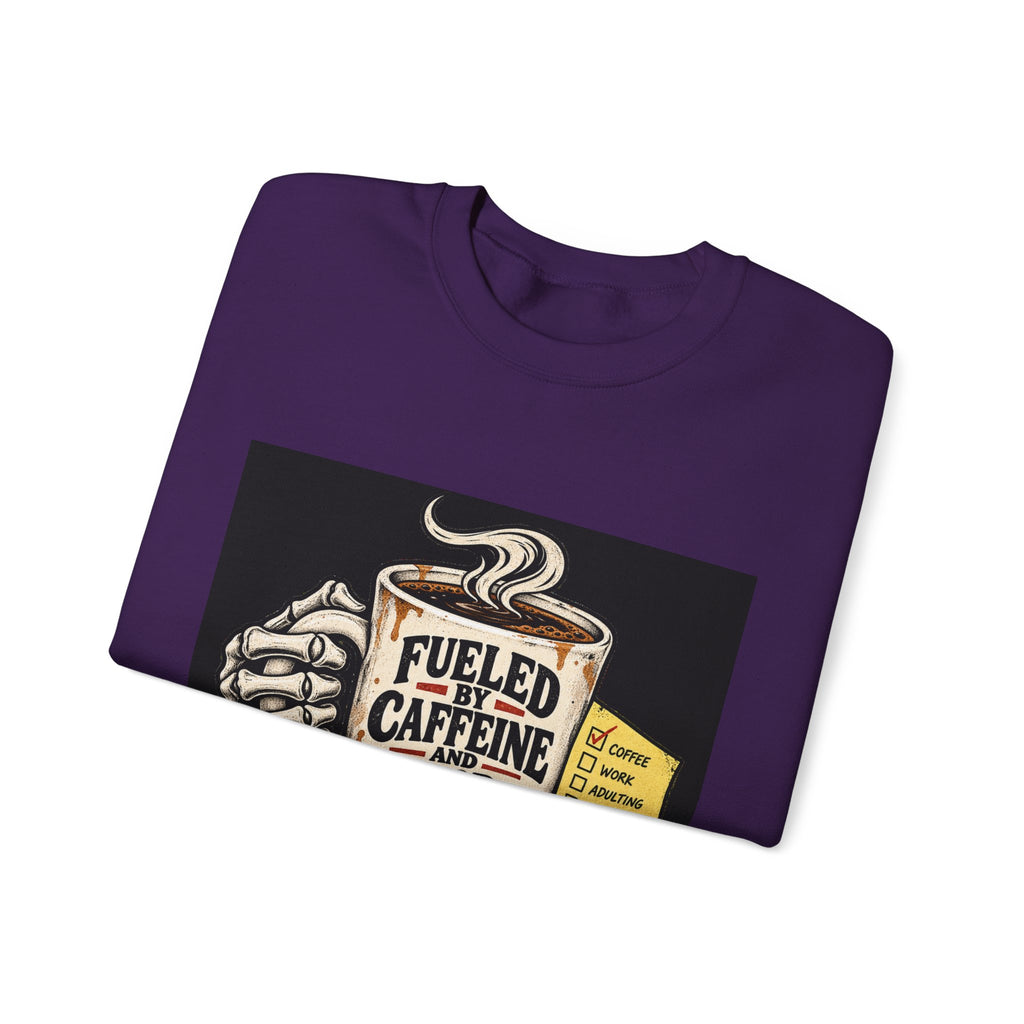 Fueled by Caffeine - Crewneck Sweatshirt