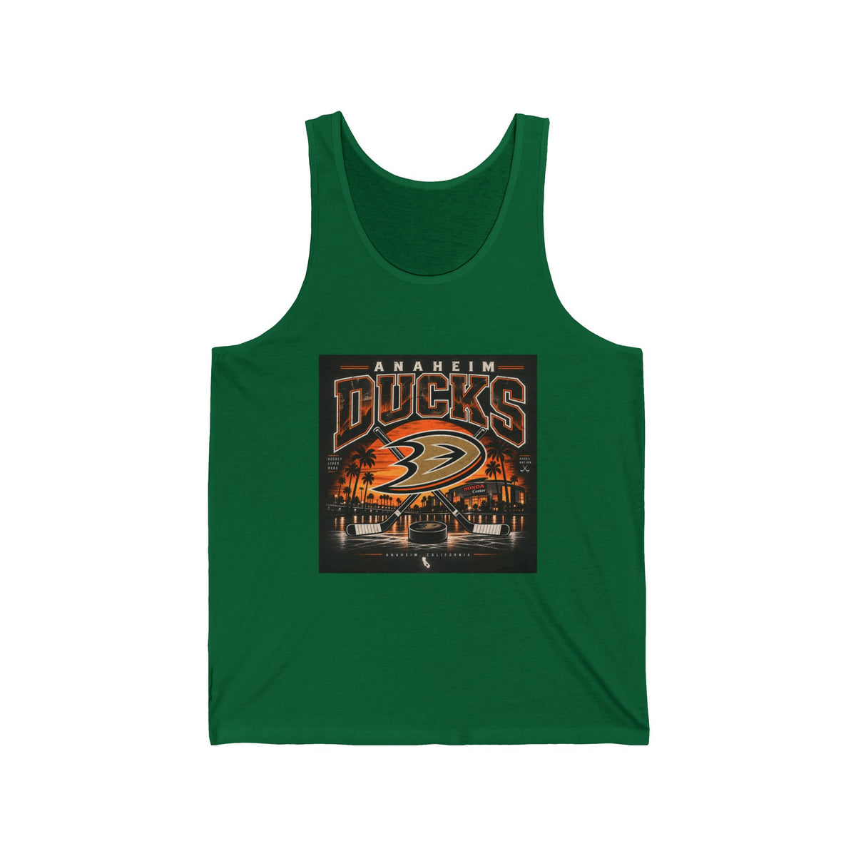 Anaheim Ducks Hockey Nights - Athletic Tank
