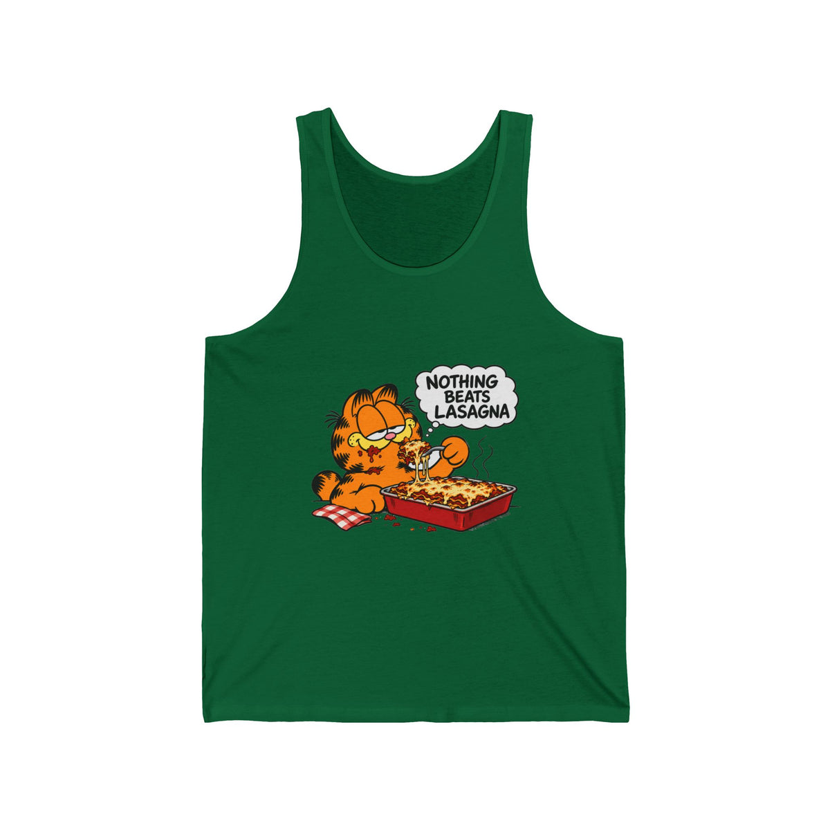 Nothing Beats Lasagna - Athletic Tank