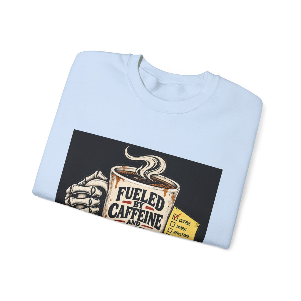 Fueled by Caffeine - Crewneck Sweatshirt