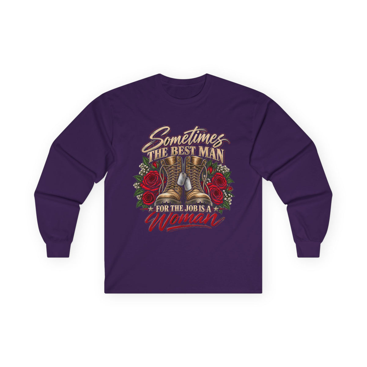 Best Man for the Job - Unisex Ultra Cotton Long Sleeve Tee