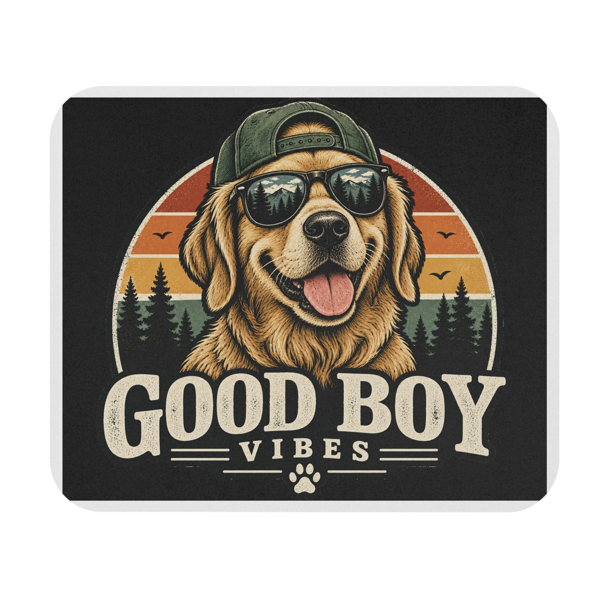 Good Boy Vibes - Mouse Pad