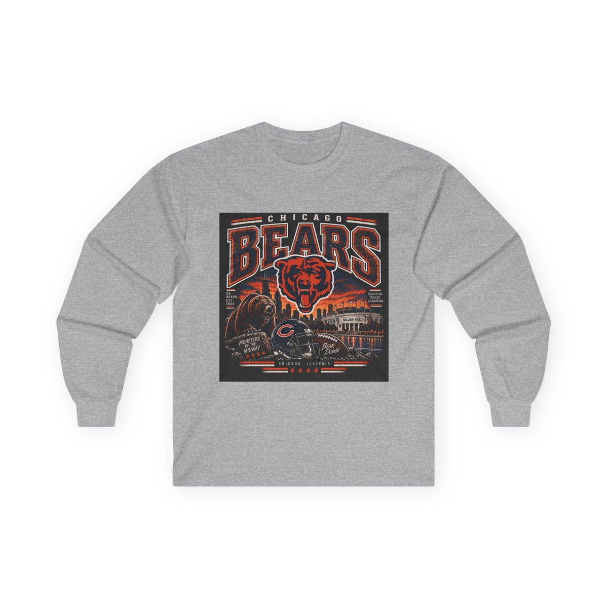 Chicago Bears Pride - Unisex Ultra Cotton Long Sleeve Tee