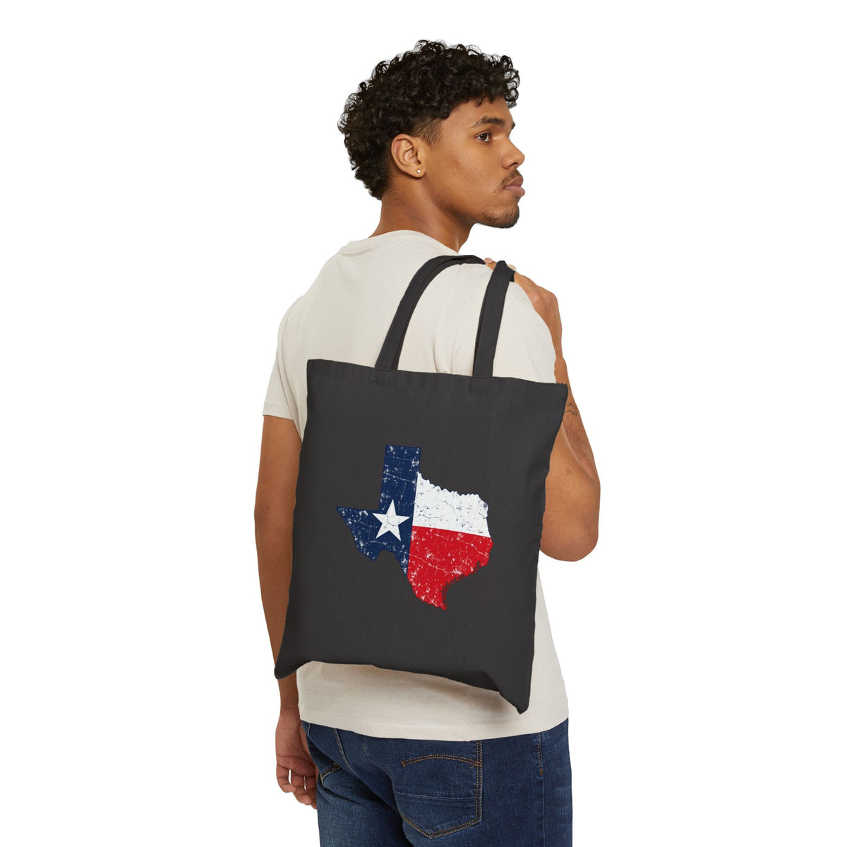 Weathered Texas Flag - Canvas Tote