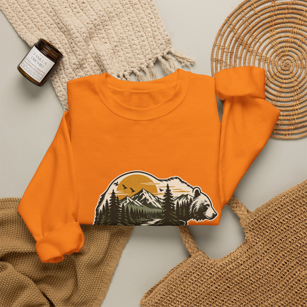 Explore More Bear - Crewneck Sweatshirt