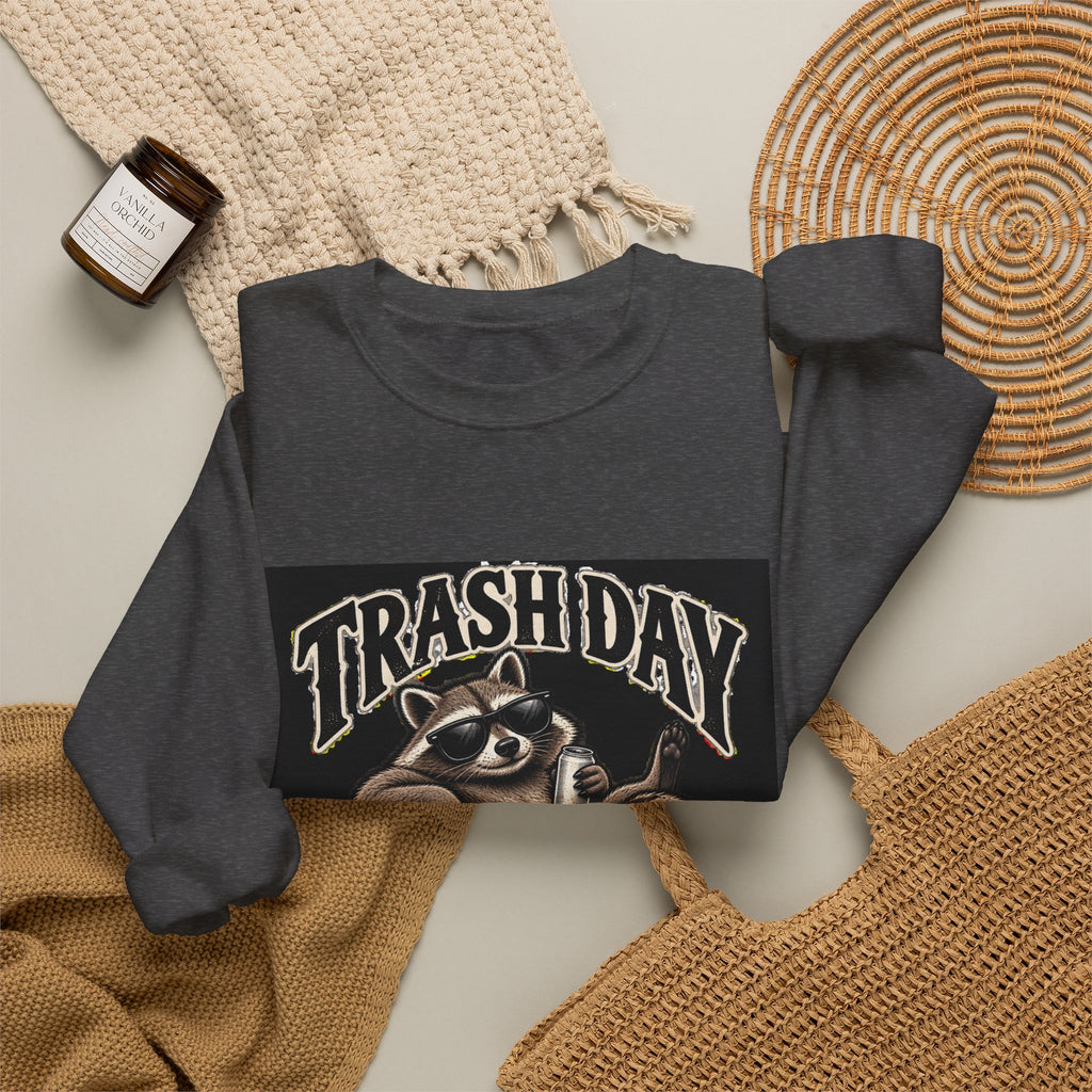 Trash Day Rest Day - Crewneck Sweatshirt