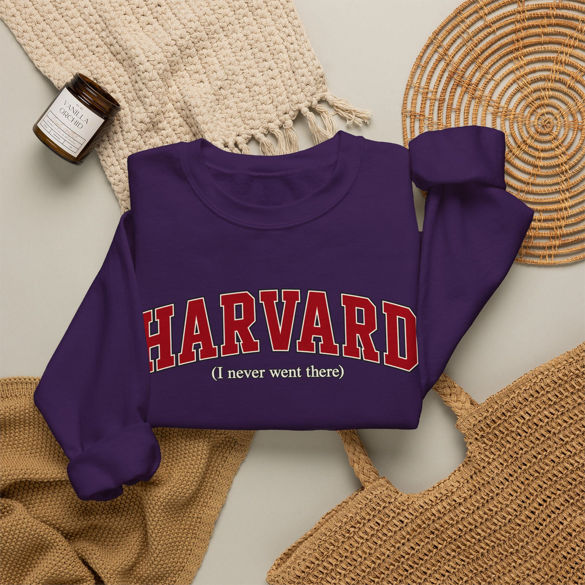 Harvard - I Never Went There - Crewneck Sweatshirt