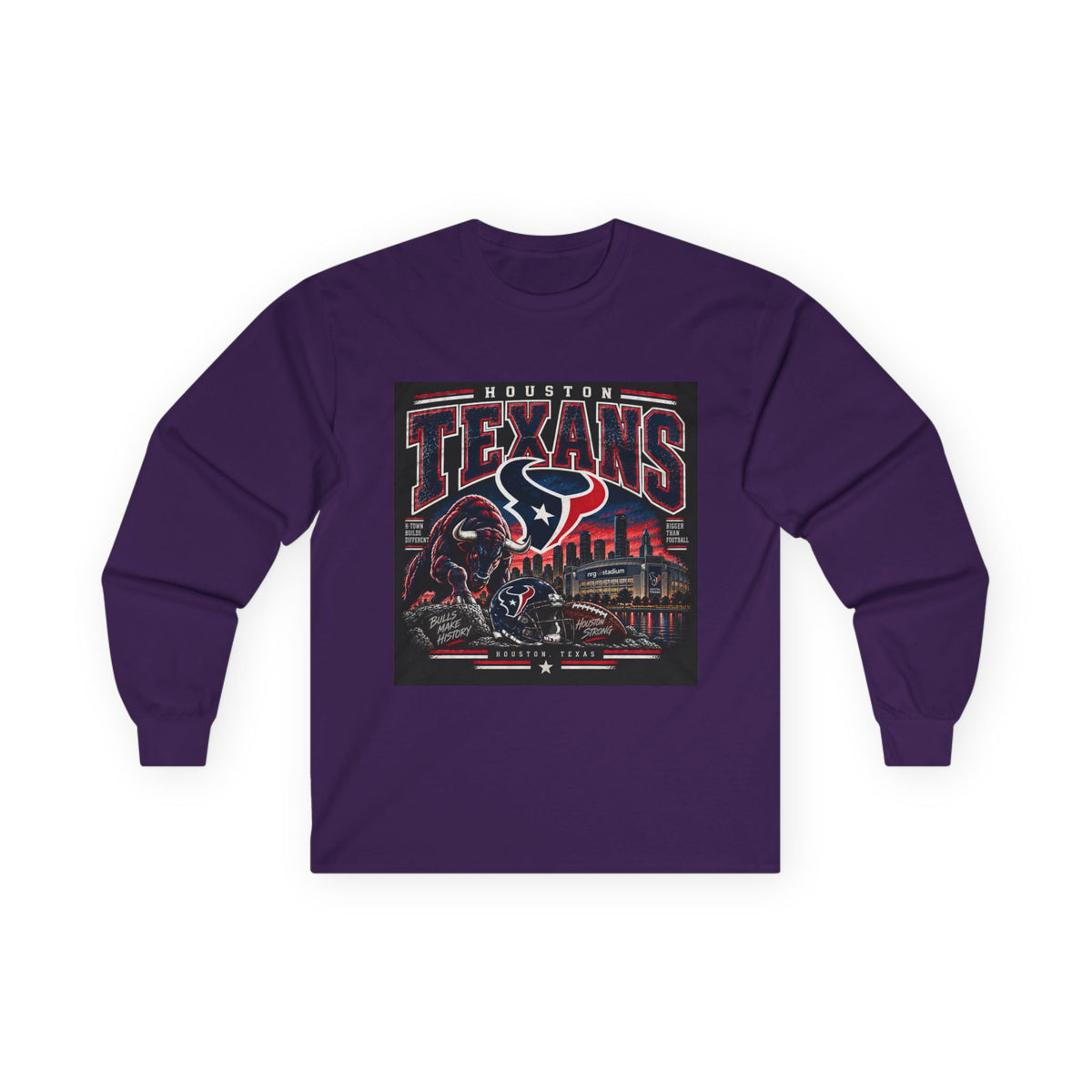 Houston Texans Gridiron Glory - Unisex Ultra Cotton Long Sleeve Tee