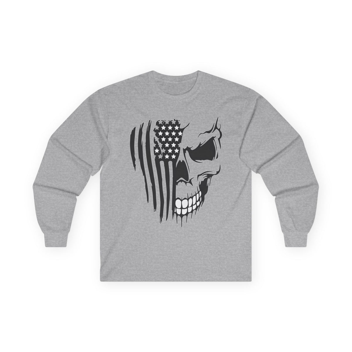 Stars, Stripes & Skulls - Unisex Ultra Cotton Long Sleeve Tee