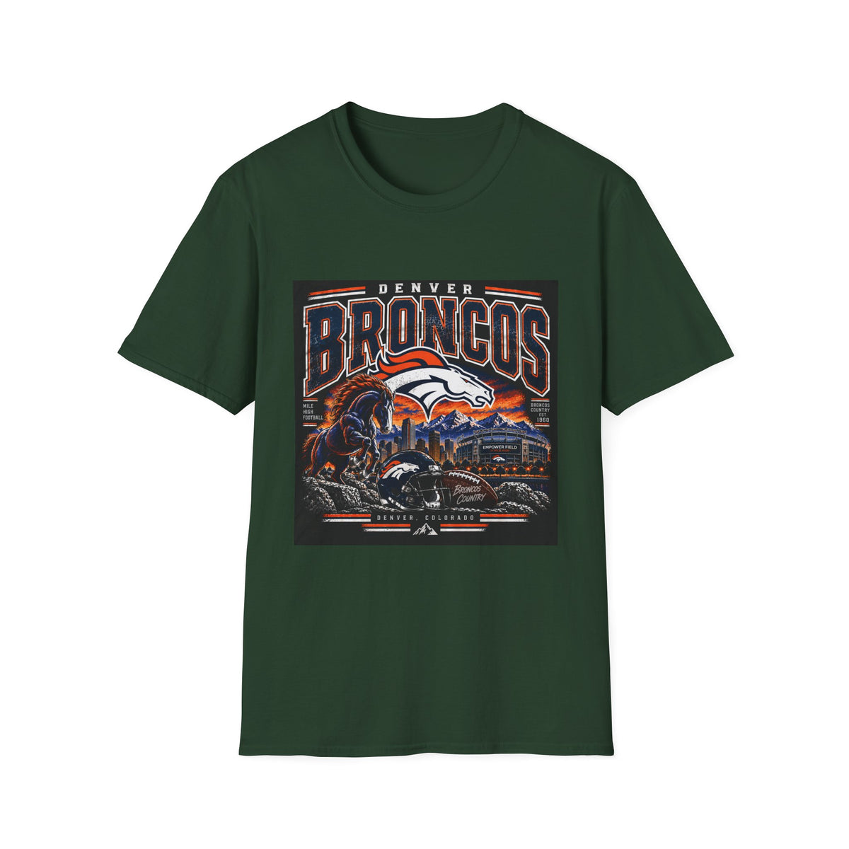 Denver Broncos Mile High Pride - Classic Tee