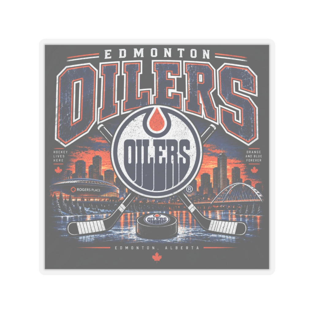 Edmonton Oilers - Kiss-Cut Sticker