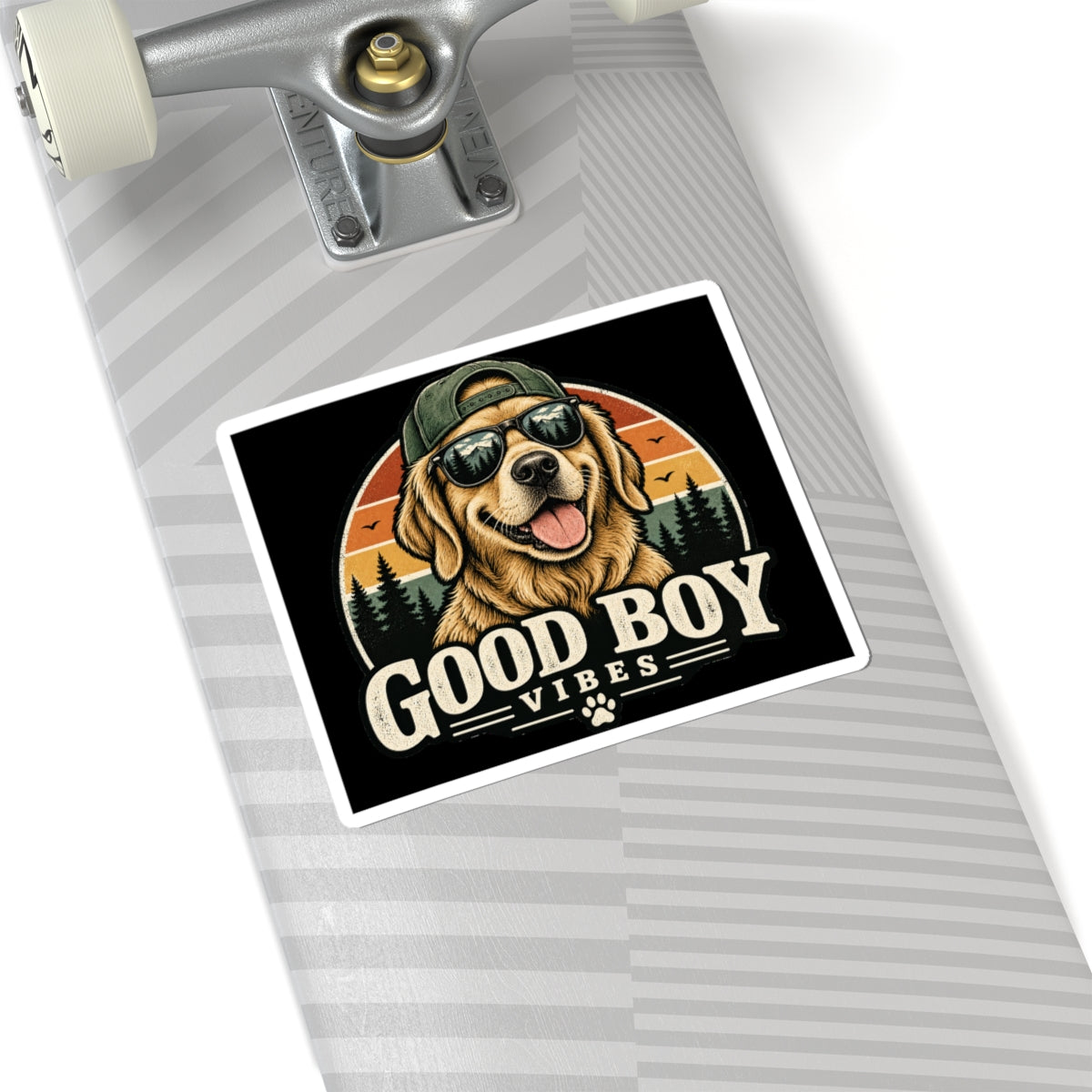 Good Boy Vibes - Kiss-Cut Sticker