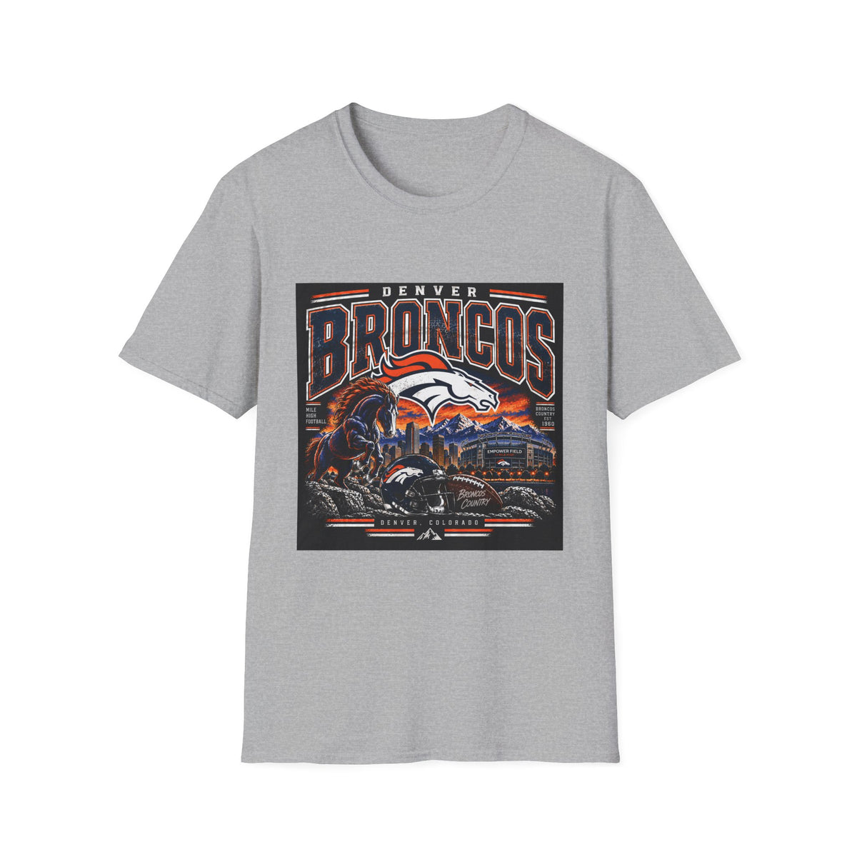Denver Broncos Mile High Pride - Classic Tee