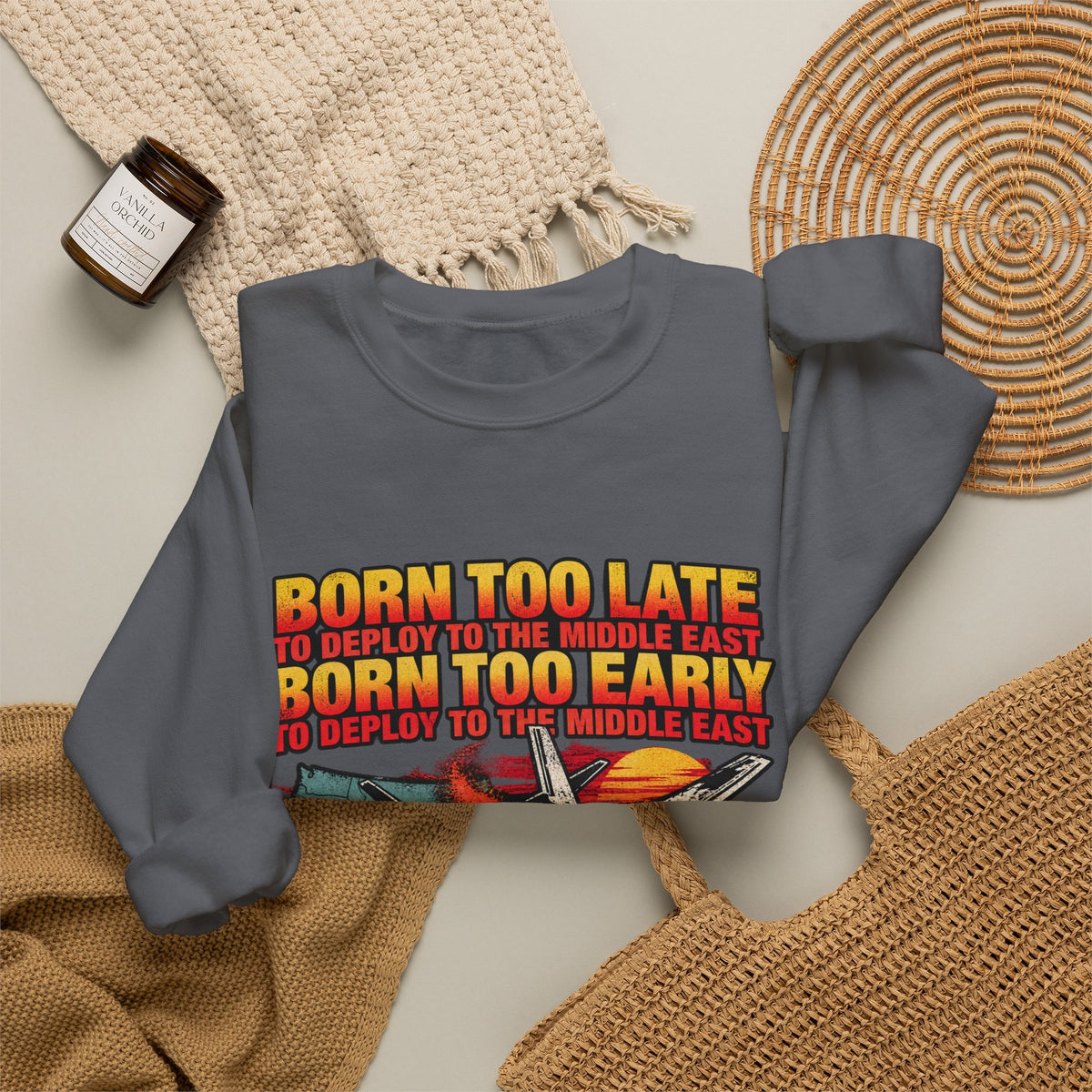 Desert Deployment Tee - Crewneck Sweatshirt